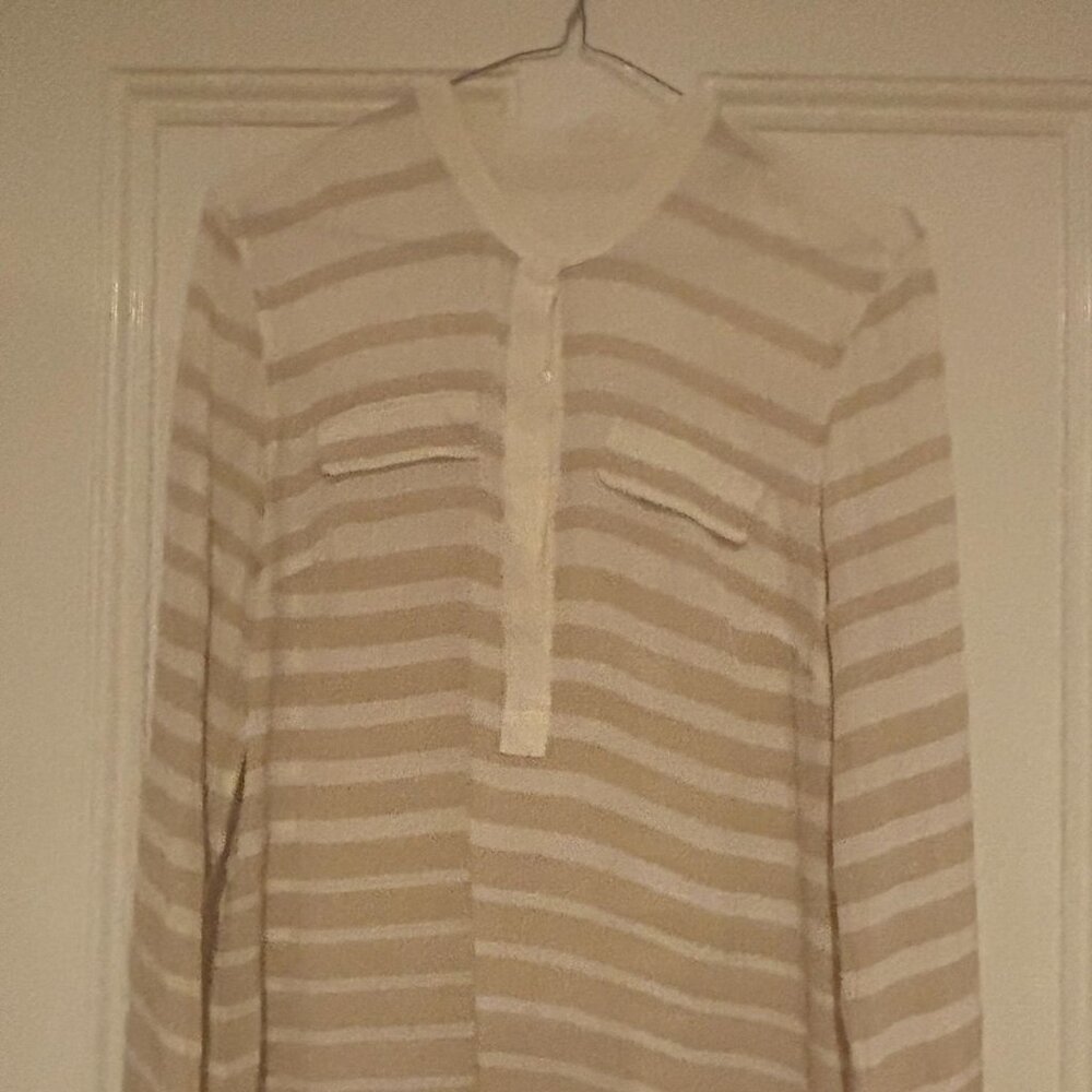 Silk Button Down Blouse